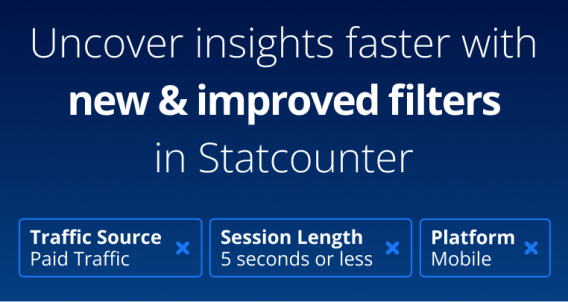 Uncover insights faster with new & improved filters