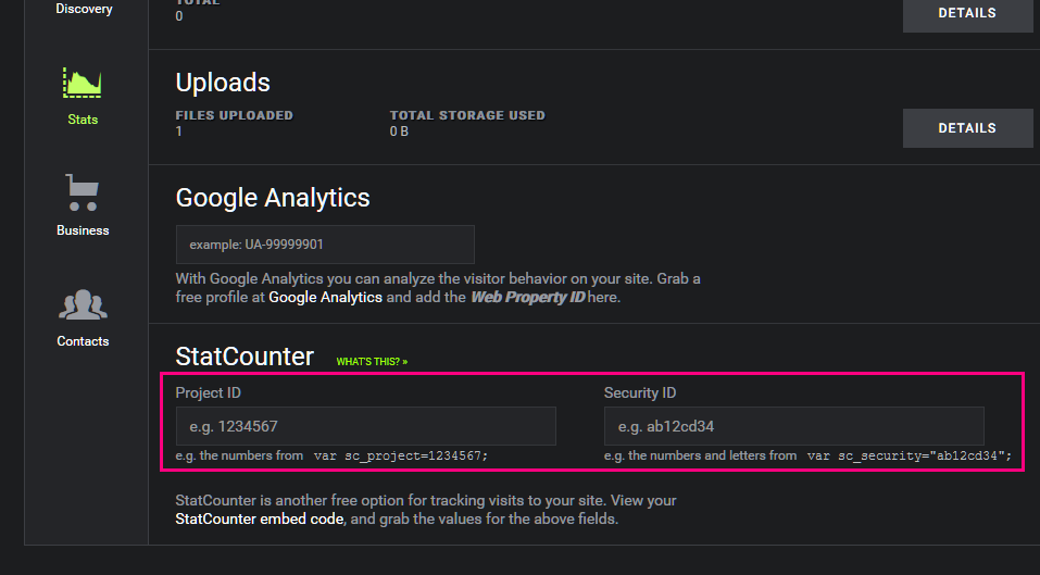Smugmug Stats