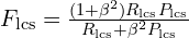 F_{\text{lcs}} = \frac{(1 + \beta^2) R_{\text{lcs}} P_{\text{lcs}}}{R_{\text{lcs}} + \beta^2 P_{\text{lcs}}}
