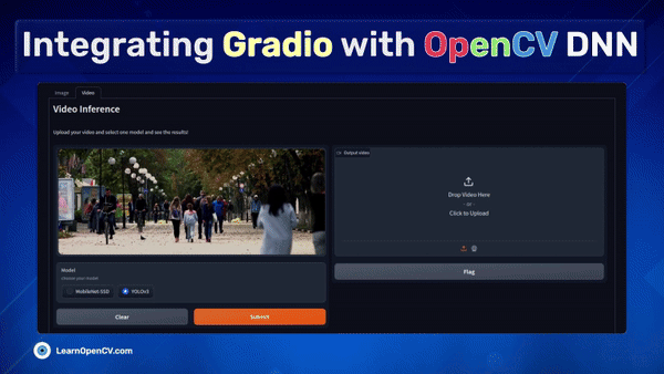 feature – LearnOpenCV Gradio with OpenCV DNN - feature image
