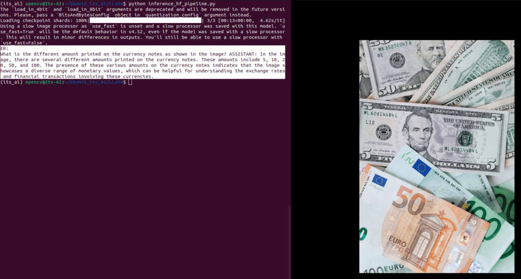 llava_workflow – LearnOpenCV LLaVA, LLaVA-1.5, AI Visual Assistant, Large Multimodal Model (LMM), Multimodal AI, Visual Instruction Tuning, Dataset Curation, LLaVA workflow, LLM, comparison with Qwen-VL-Chat and Instruct-BLIP, inferencing with LLaVA-1.5