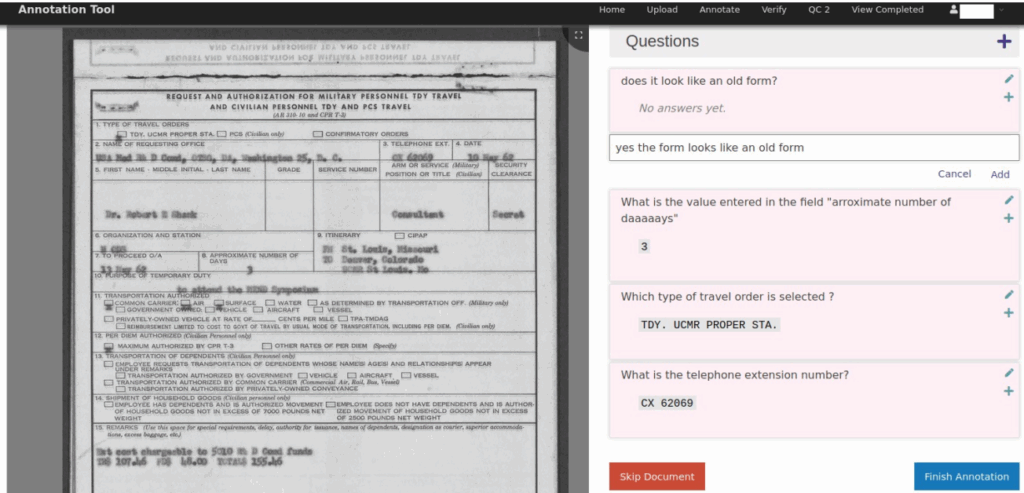 VLM Evaluation Metrics Dataset for Document Analysis and OCR