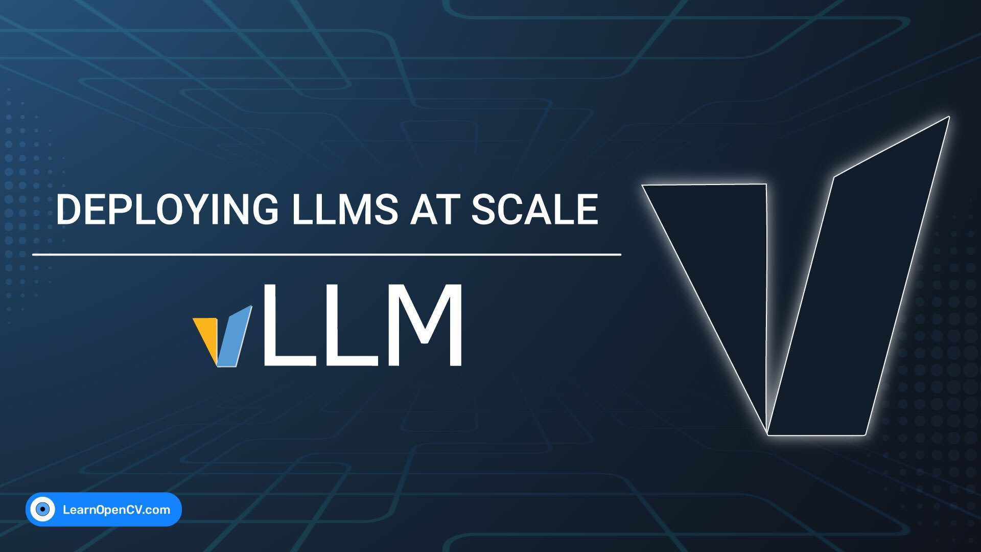 Deploying LLMs using vLLM. Faster and Efficient deployment using pagedAttention and Continuous batching
